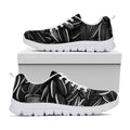 Sunflower Seeds Print White Running Shoes