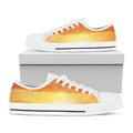 Sunrise Road Print White Low Top Sneakers