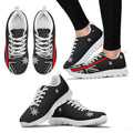 Thin Red Line Australia White Running Shoes