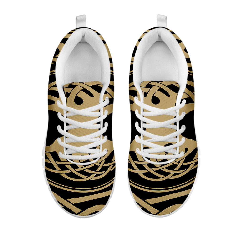 Viking Tree Of Life Print White Running Shoes