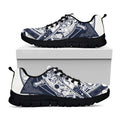 Vintage Masonic Freemasonry Print Black Running Shoes