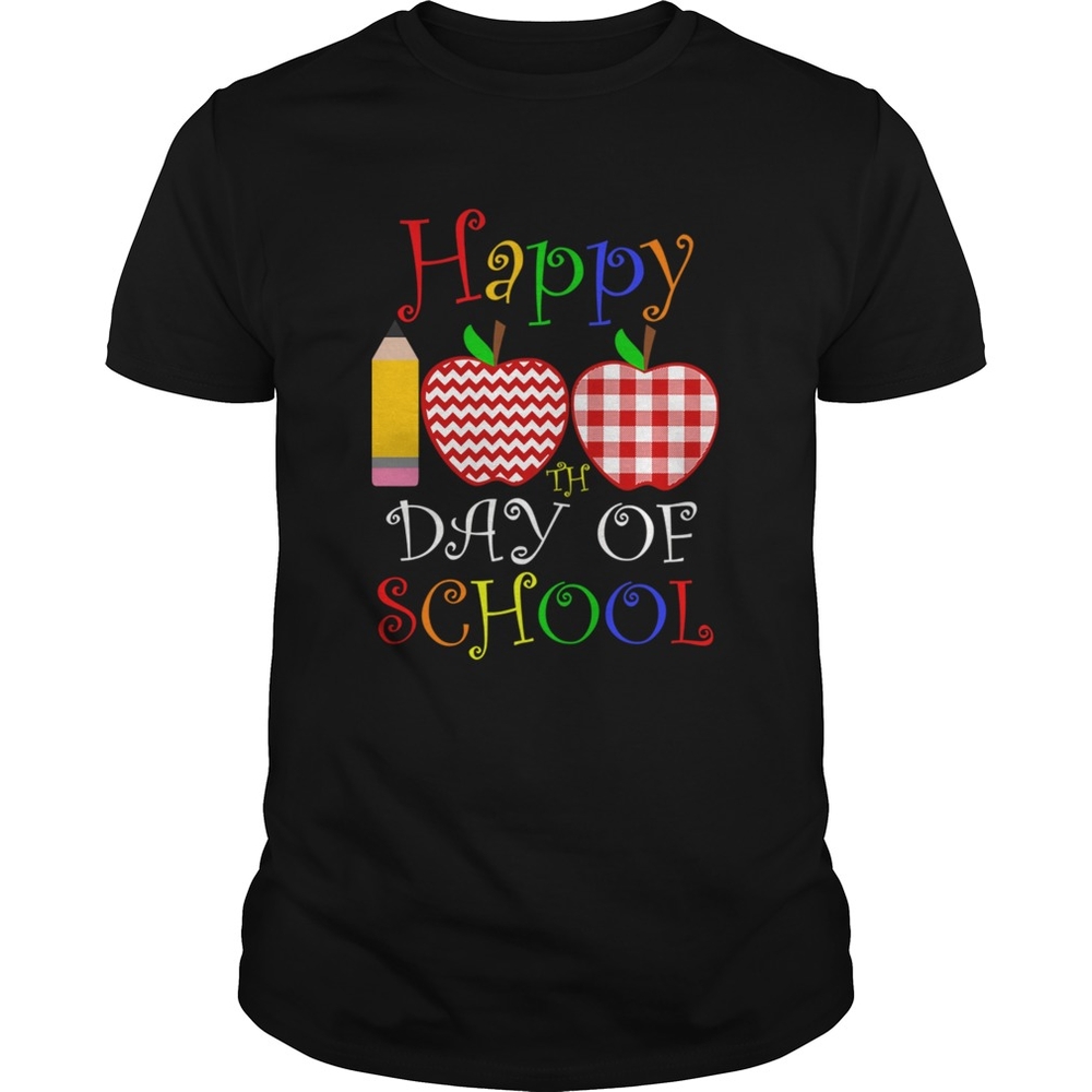 Happy 100th Day Of School For Teacher shirt Happy 100th Day Of School For Teacher shirt