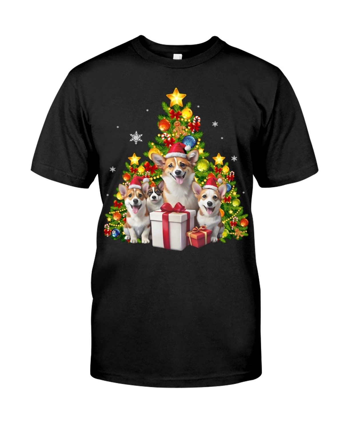 Merry Christmas Corgi T-Shirt Merry Christmas Corgi T-Shirt