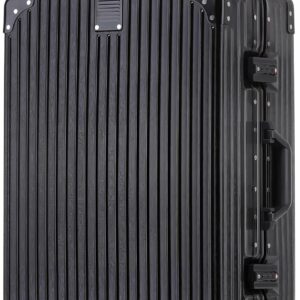 Carry On Luggage with Aluminum Frame, 20 Inch PC Hard Shell Suitcase with Spinner Wheels and TSA Lock 1