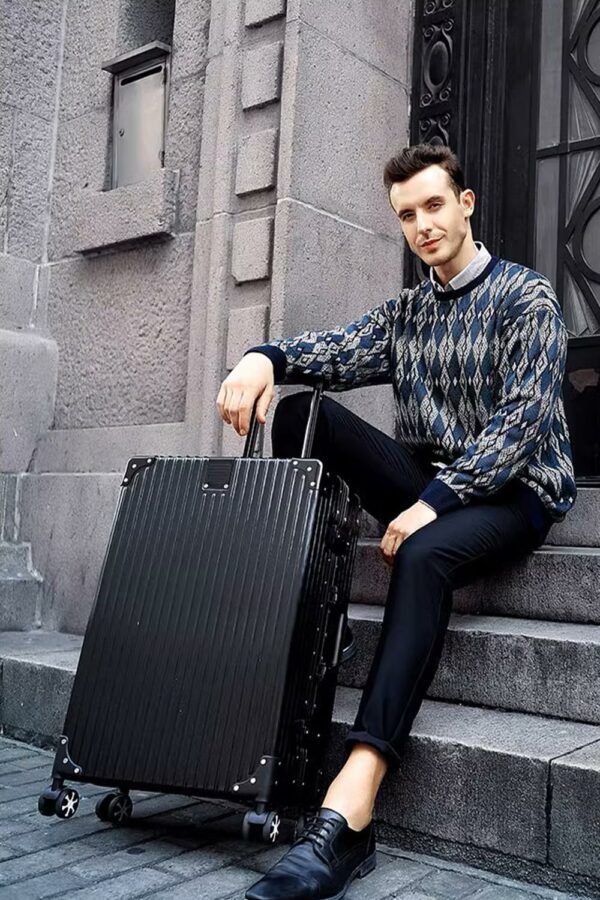 Carry On Luggage with Aluminum Frame, 20 Inch PC Hard Shell Suitcase with Spinner Wheels and TSA Lock 6